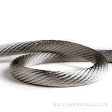 AISI 304 stainless steel wire rope 1x7 2.0mm